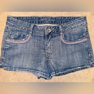 MUDD Denim Short Shorts Women’s Juniors SZ 7